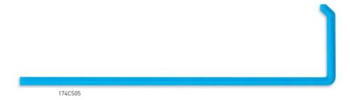 L-Shaped Spreader (Non-Sterile), Labmart Copens (not medical device, only for professional lab use)