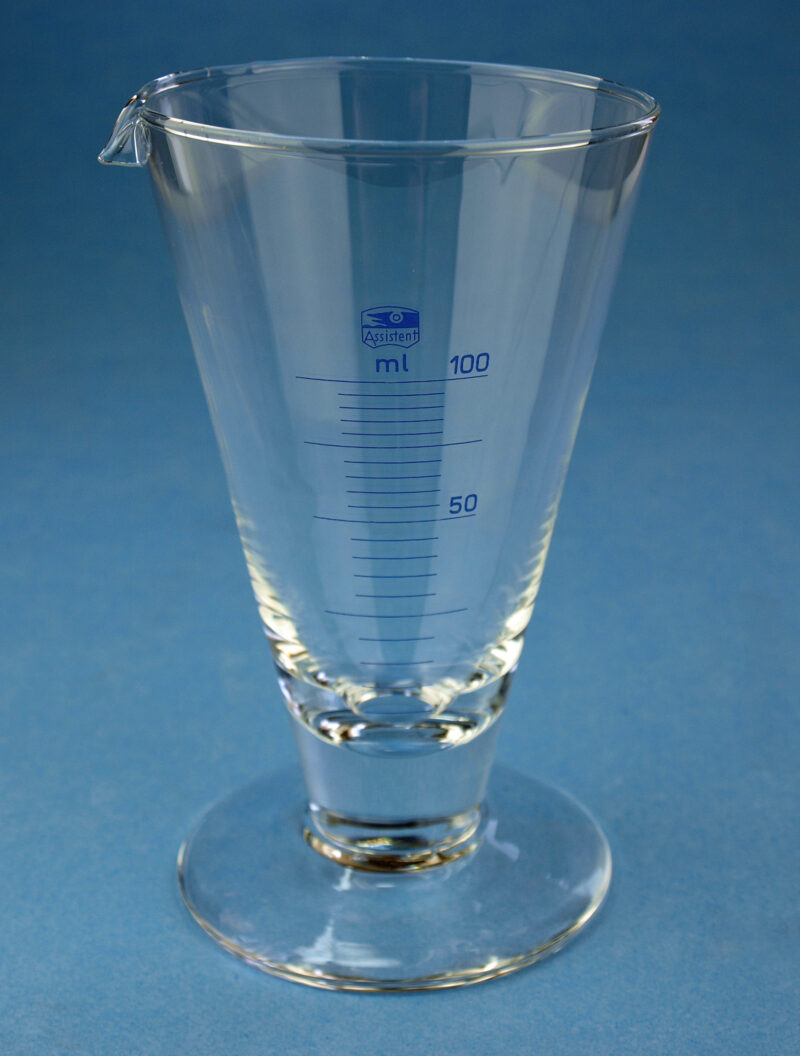 Conical Measure, Glass (Premium), Assistent Germany (not medical device, only for professional lab use)
