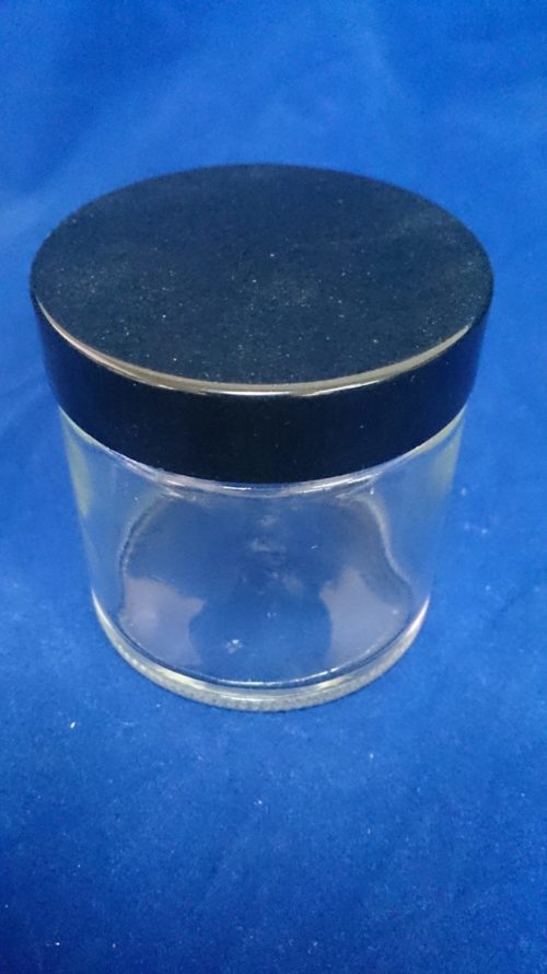 Specimen Bottle, Clear, Low Form (Ointment Jar), Samco UK (not medical device, only for professional lab use)