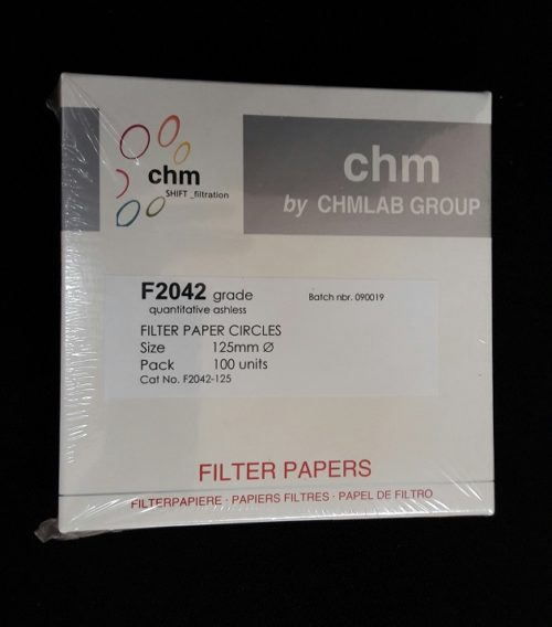 CHM Filter Paper, No. 40 (Economical)