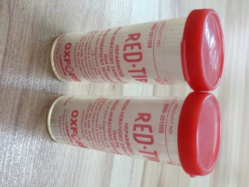 Micro Hematocrit Tube Heparinized (not medical device, only for professional lab use)