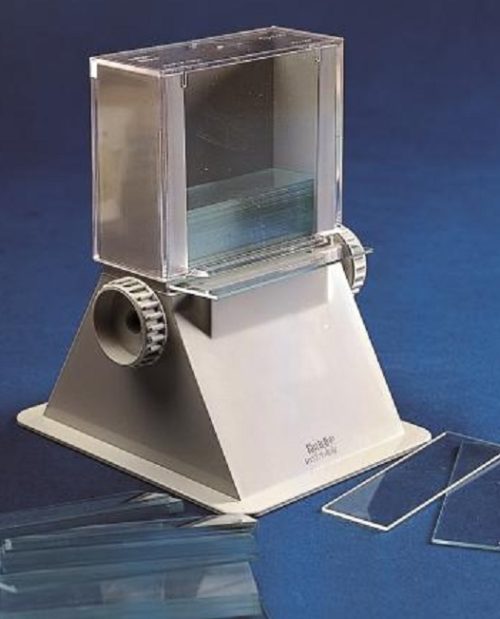 Microscope Slide Dispenser, Kartell Italy (not medical device, only for professional lab use)