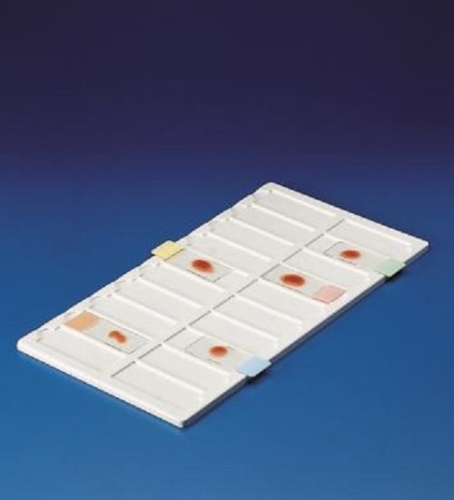 Microscope Slide Tray, PVC, Kartell Italy (not medical device, only for professional lab use)