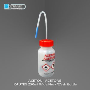 Kautex Wash Bottle with Printed-On Hazard-Symbols, 500 ml, Aceton Acetone 2000770020 | AB Lab Mart Malaysia