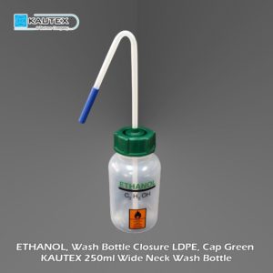 Kautex Wash Bottle with Printed-On Hazard-Symbols, 500 ml, ethanol 2000770016 | AB Lab Mart Malaysia