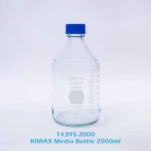 Kimble Chase 14395-2000 KIMAX 2000ml Media Bottle | AB Lab Mart Malaysia