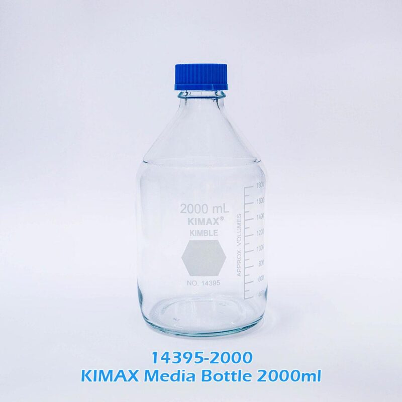 Kimble Chase 14395-2000 KIMAX 2000ml Media Bottle | AB Lab Mart Malaysia