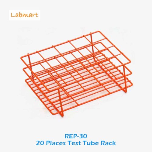 Test Tube Rack, Epoxy Steel, 30 mm dia., Labmart Malaysia