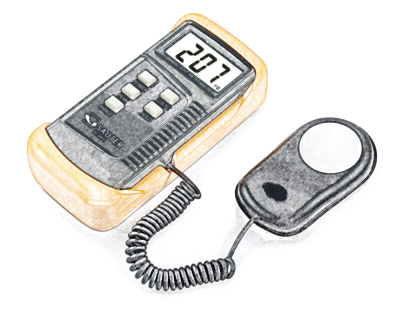 Light Measuring Meter (Lux Meter), Kern Germany