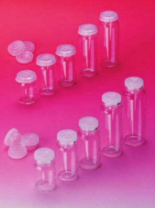 Rolled Rim Vial, Glass, Samco UK