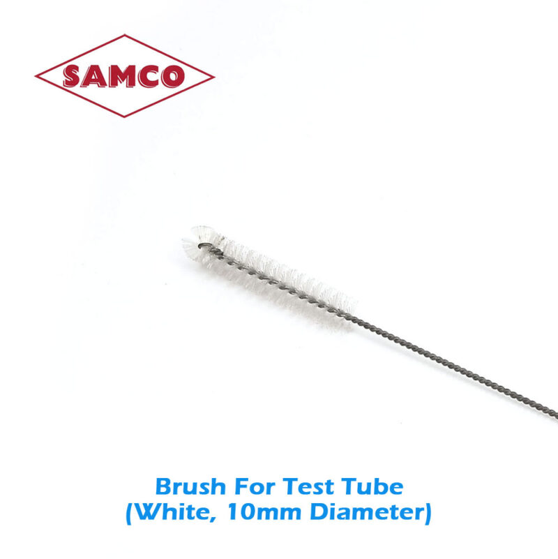 Samco Test Tube Brush (White, 10mm) | AB Lab Mart Online Store Malaysia