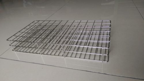 Test Tube Rack, Stainless Steel, Short, 30 mm dia., Labmart Malaysia