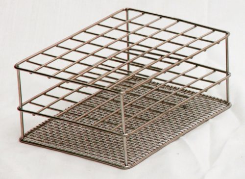Test Tube Rack, Stainless Steel, 16 mm dia.