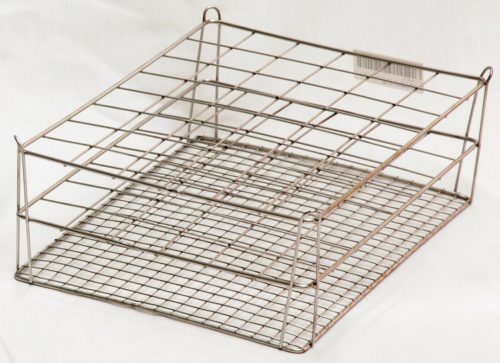 Test Tube Rack, Stainless Steel, 30 mm dia.