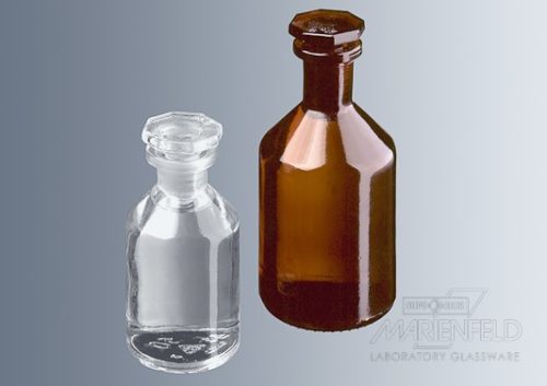 Reagent Bottle, Narrow Mouth, Glass, Marienfeld Superior Germany