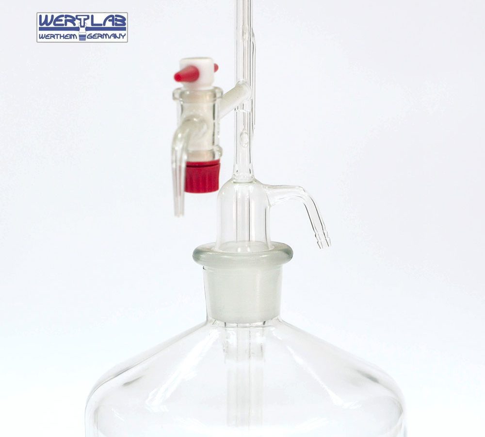 Wertlab Automatic Burette, Borosilicate Clear Glass AB LAB MART