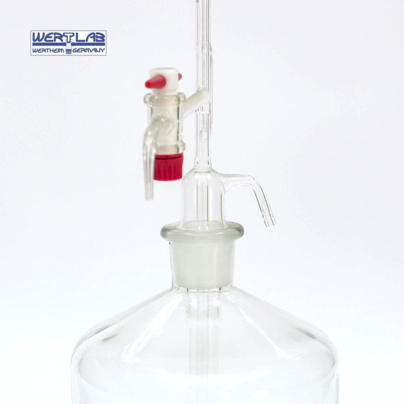 Wertlab Automatic Burette, Borosilicate Clear Glass | AB Lab Mart Online Store Malaysia